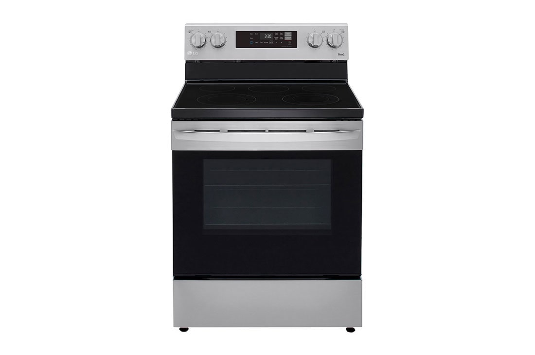 LG Cuisinière électrique intelligente de 6,3 pi3 avec Wi-Fi et fonctionnalité EasyClean<sup>MD</sup>, LREL6321S