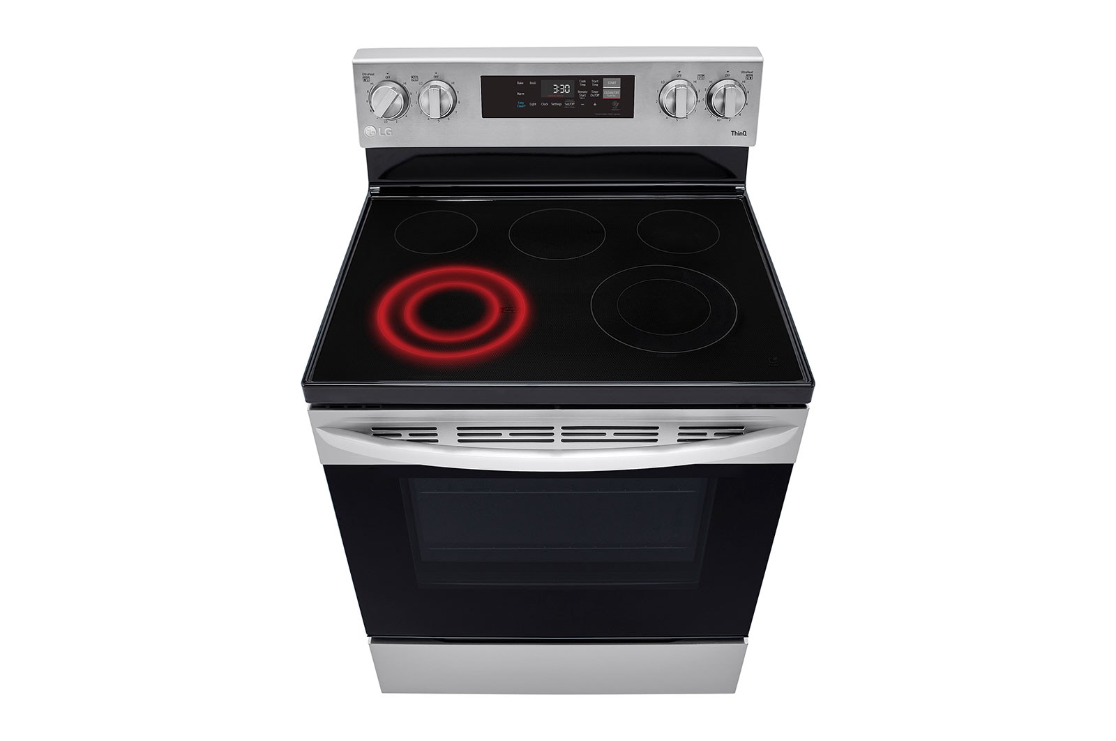 LG Cuisinière électrique intelligente de 6,3 pi3 avec Wi-Fi et fonctionnalité EasyClean<sup>MD</sup>, LREL6321S