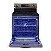 LG Cuisinière électrique intelligente de 6,3 pi3 avec Wi-Fi, convection par ventilateur, technologie AirFry et fonctionnalité EasyClean<sup>MD</sup>, LREL6323D