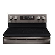 LG Cuisinière électrique intelligente de 6,3 pi3 avec Wi-Fi, convection par ventilateur, technologie AirFry et fonctionnalité EasyClean<sup>MD</sup>, LREL6323D