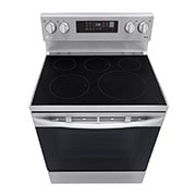 LG Cuisinière électrique intelligente de 6,3 pi3 avec Wi-Fi, convection par ventilateur, technologie AirFry et fonctionnalité EasyClean<sup>MD</sup>, LREL6323S