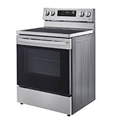 LG Cuisinière électrique intelligente de 6,3 pi3 avec Wi-Fi, convection par ventilateur, technologie AirFry et fonctionnalité EasyClean<sup>MD</sup>, LREL6323S