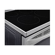 LG Cuisinière électrique intelligente de 6,3 pi3 avec Wi-Fi, convection par ventilateur, technologie AirFry et fonctionnalité EasyClean<sup>MD</sup>, LREL6323S