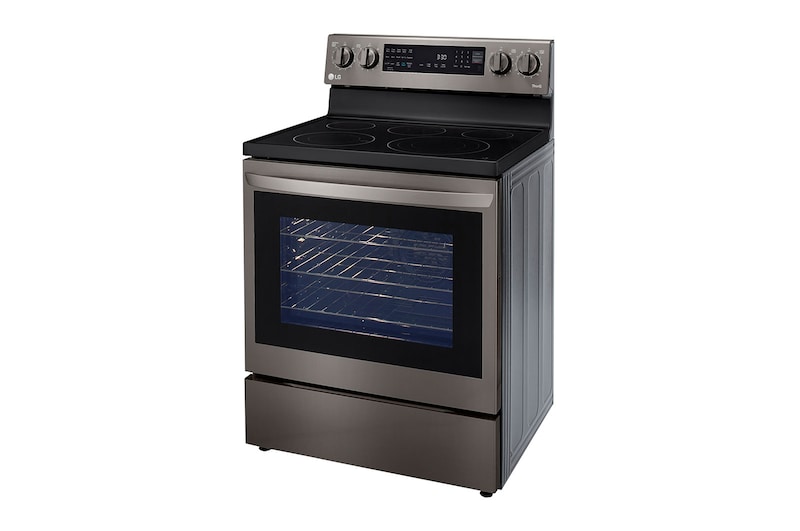 LG Cuisinière électrique InstaView ThinQ<sup>MD</sup> de 6,3 pi³ dotée de la technologie  , LREL6325D