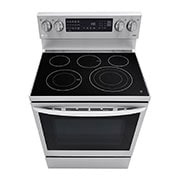 LG Cuisinière électrique InstaView ThinQ<sup>MD</sup> de 6,3 pi³ dotée de la technologie, LREL6325F