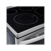 LG Cuisinière électrique InstaView ThinQ<sup>MD</sup> de 6,3 pi³ dotée de la technologie, LREL6325F