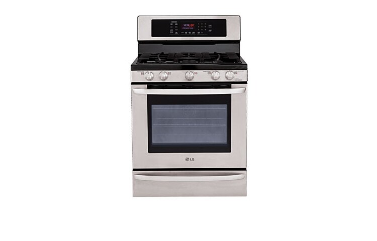 LG Cuisinière à gaz amovible d'extra grande capacité (5,4 pi 3 ), LRG3095ST