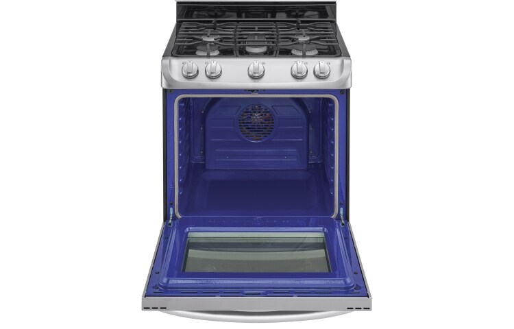 LG Cuisinière au gaz de 6,3 pi 3 dotée du système ProBakeConvection<sup>MC</sup> et de la technologie EasyClean<sup>MD</sup> Express , LRG5115ST