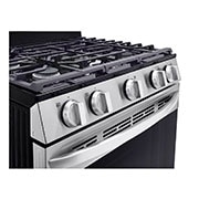 LG Cuisinière au gaz intelligente de 5,8 pi3 avec Wi-Fi et fonctionnalité EasyClean<sup>MD</sup>, LRGL5821S