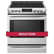 Vue avant de Cuisinière encastrable de 6,3 pi<sup>3</sup>  dotée des technologies ProBake Convection<sup>MC</sup> et EasyClean<sup>MD</sup>  LSE4617ST