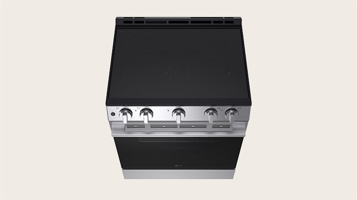 Quatre éléments radiants électriques