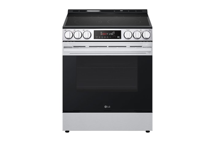 Vue avant de Cuisinière électrique encastrable avec convection par ventilateur, LSEL6333XE