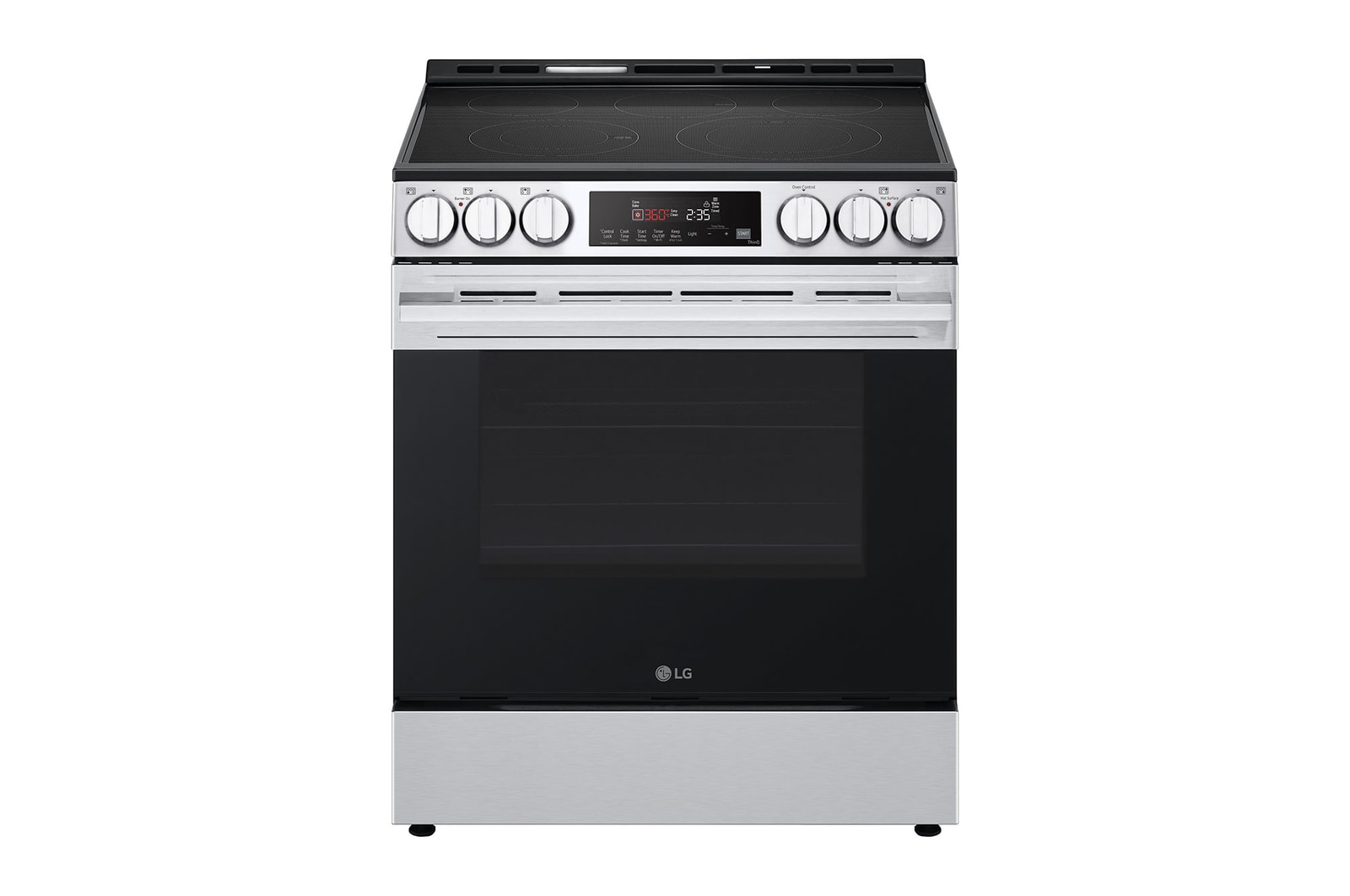 Vue avant de Cuisinière électrique encastrable avec convection par ventilateur, LSEL6333XE