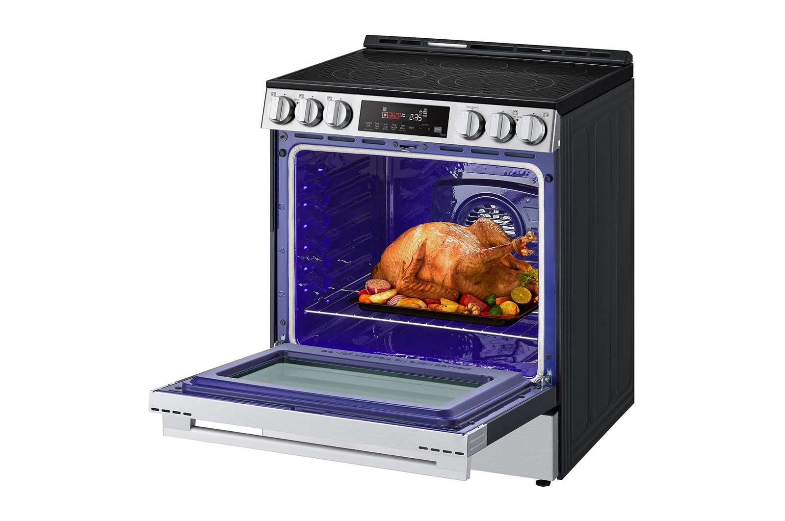 Right Side Open with Food