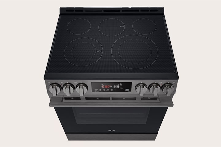 2 Dual Cooktop Elements –  (1) 6/9", (1) 9/12"