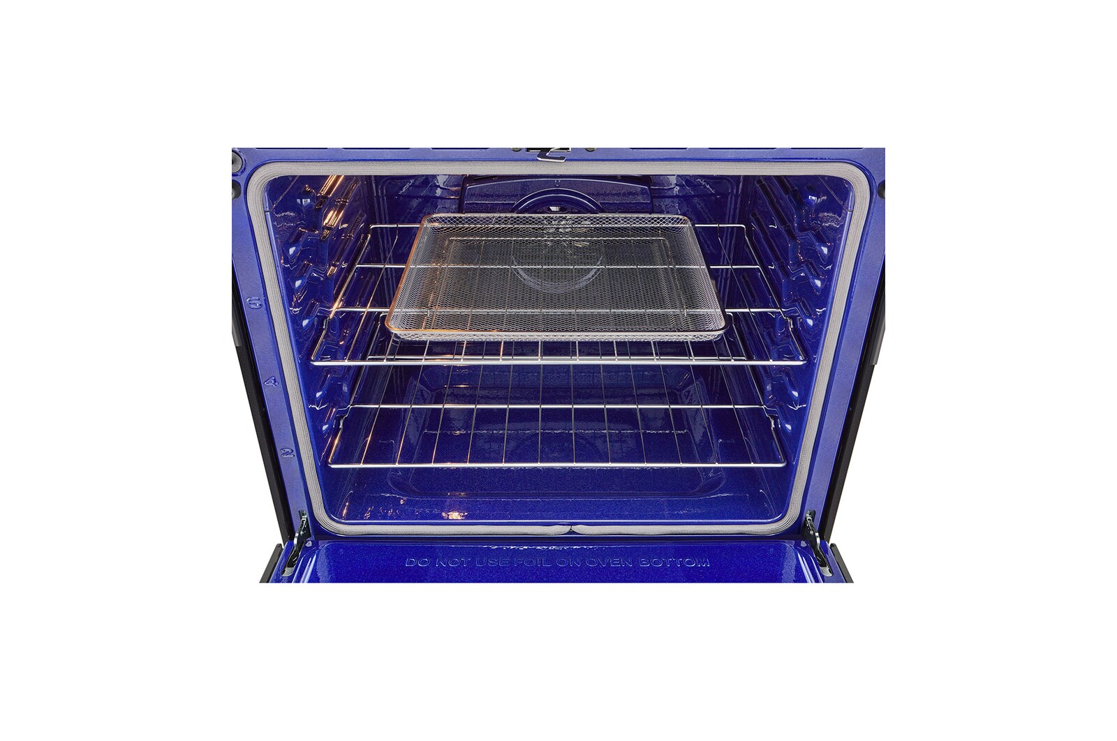 Inside tray view