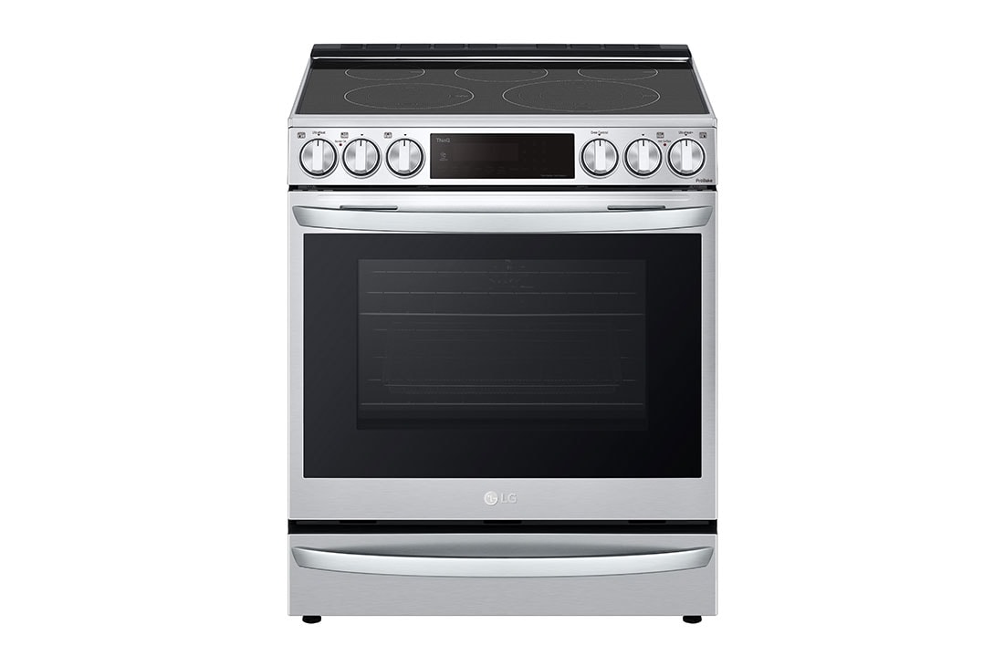 Cuisinière électrique intelligente encastrable de 6,3 pi³ avec Wi-Fi,  technologie ProBake ConvectionMD, InstaViewMC et Air Fry - LSEL6337F