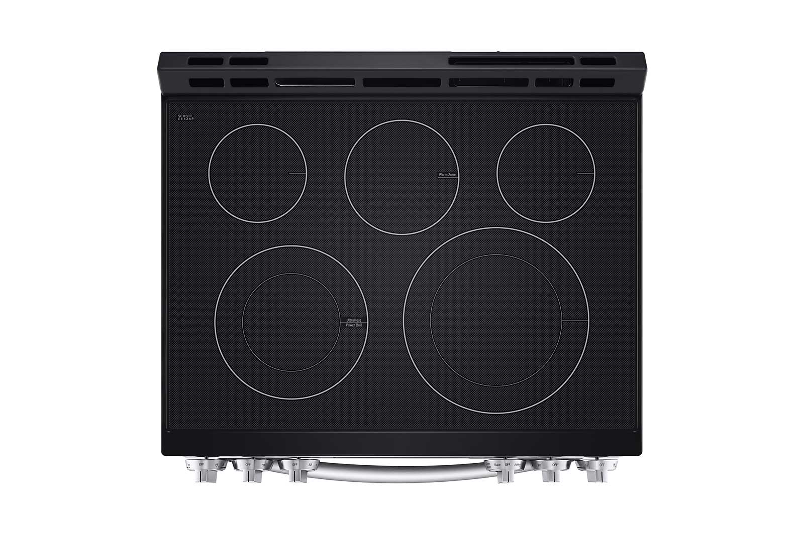 LG Cuisinière encastrable électrique intelligente de 6,3 pi³ avec Wi-Fi, convection par ventilateur et fonctionnalité EasyClean<sup>MD</sup>, LSEL633CF