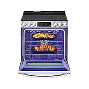 LG Cuisinière encastrable électrique intelligente de 6,3 pi³ avec Wi-Fi, convection par ventilateur et fonctionnalité EasyClean<sup>MD</sup>, LSEL633CF