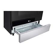 LG Cuisinière encastrable électrique intelligente de 6,3 pi³ avec Wi-Fi, convection par ventilateur et fonctionnalité EasyClean<sup>MD</sup>, LSEL633CF