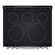 LG Cuisinière encastrable électrique intelligente de 6,3 pi³ avec Wi-Fi, convection par ventilateur et fonctionnalité EasyClean<sup>MD</sup>, LSEL633CF