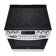 LG Cuisinière encastrable électrique intelligente de 6,3 pi³ avec Wi-Fi, convection par ventilateur et fonctionnalité EasyClean<sup>MD</sup>, LSEL633CF