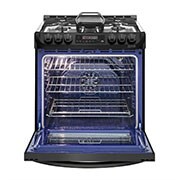 LG Cuisinière intelligente au gaz encastrable à four simple de 6,3 pi³ avec Wi-Fi et ProBakeConvection<sup>MC</sup>, LSG4515BM