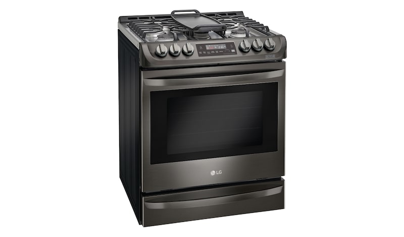 LG Cuisinière au gaz encastrable de 6,3 pi<sup>3</sup> avec système ProBakeConvection<sup>MC</sup>, LSG5513BD
