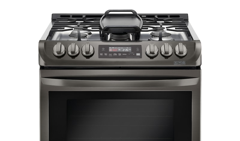 LG Cuisinière au gaz encastrable de 6,3 pi<sup>3</sup> avec système ProBakeConvection<sup>MC</sup>, LSG5513BD