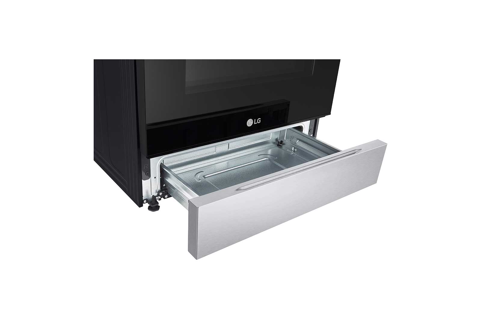 LG Cuisinière au gaz intelligente encastrable de 5,8 pi³ avec Wi-Fi, convection par ventilateur, technologie AirFry et fonctionnalité EasyClean<sup>MD</sup>, LSGL5833F