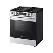 LG Cuisinière au gaz intelligente encastrable de 5,8 pi³ avec Wi-Fi, convection par ventilateur, technologie AirFry et fonctionnalité EasyClean<sup>MD</sup>, LSGL5833F