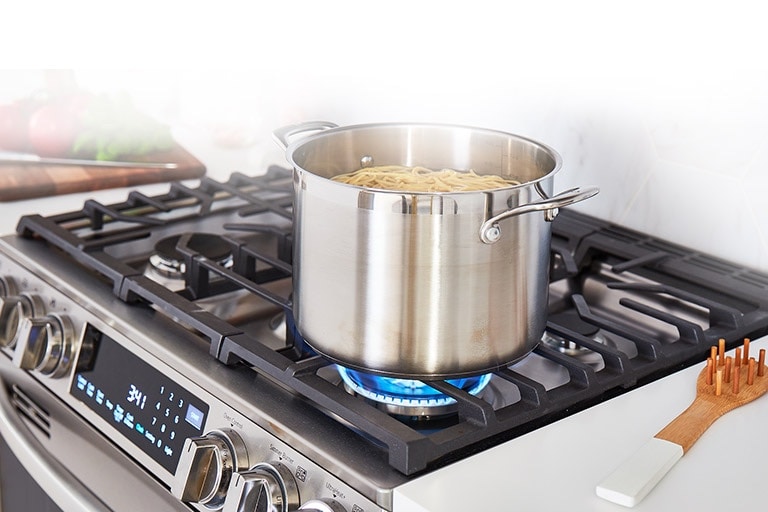 Allumez le brûleur et préparez le souper rapidement