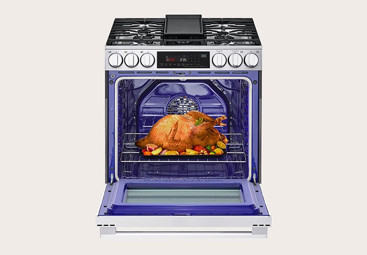 De la place pour la dinde et les accompagnements