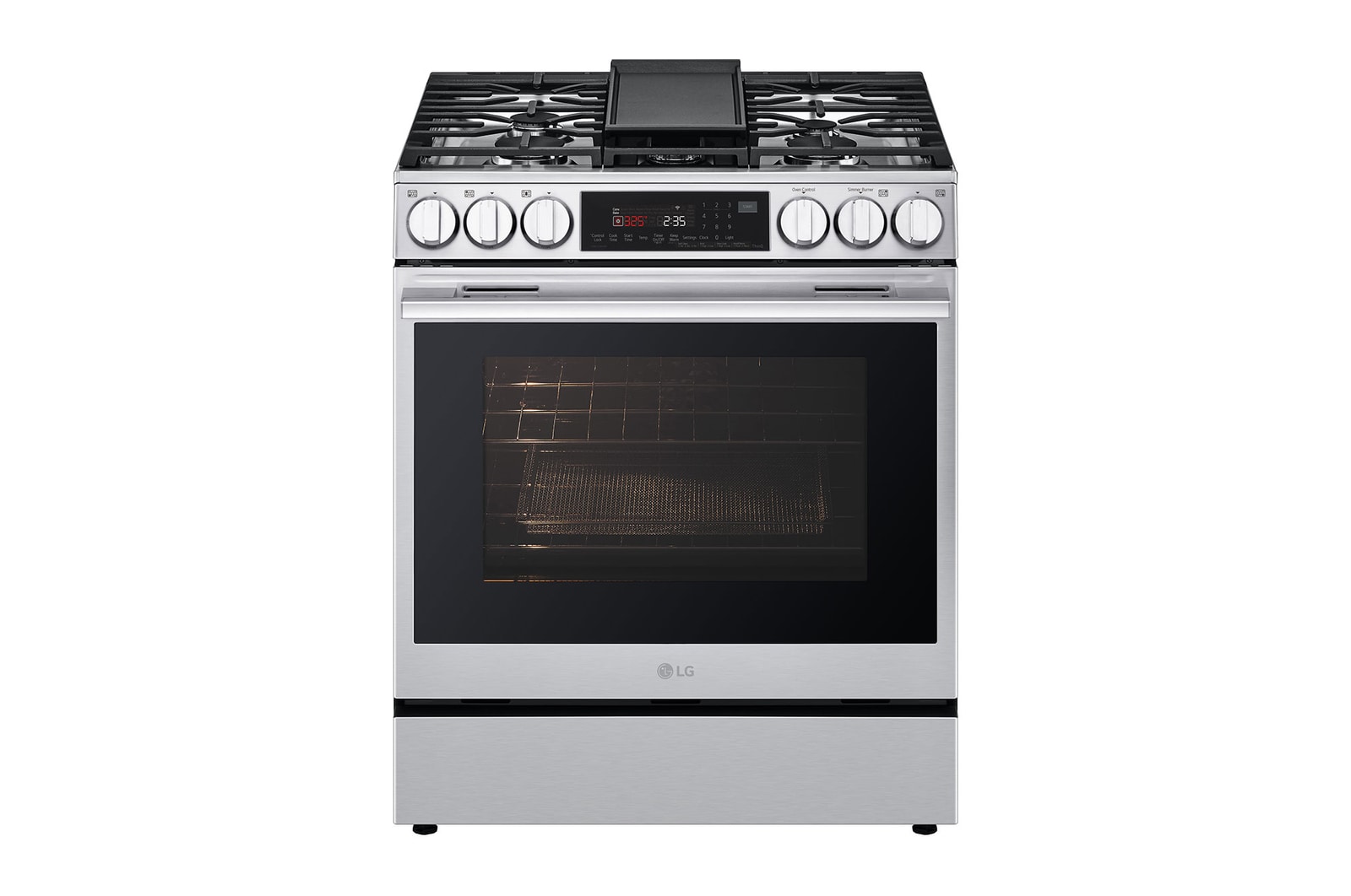 Front View with Light On