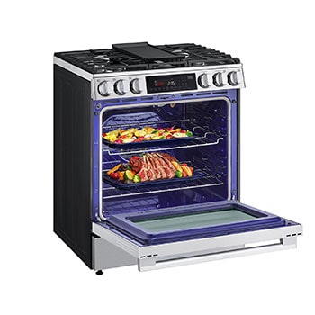 Left Side Open View With Food 