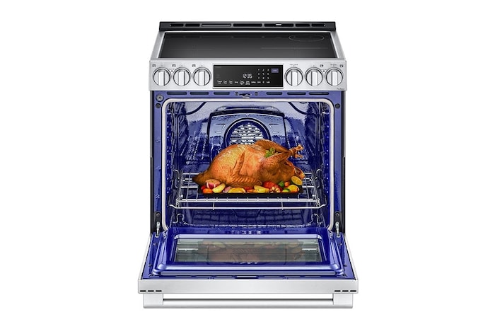 LG Cuisinière à induction encastrable de 6,3 pi³ avec technologie InstaView<sup>MD</sup>, Air Fry et Air Sous Vide de LG STUDIO, LSIS6338F