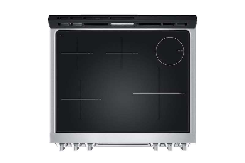 LG Cuisinière à induction encastrable de 6,3 pi³ avec technologie InstaView<sup>MD</sup>, Air Fry et Air Sous Vide de LG STUDIO, LSIS6338F
