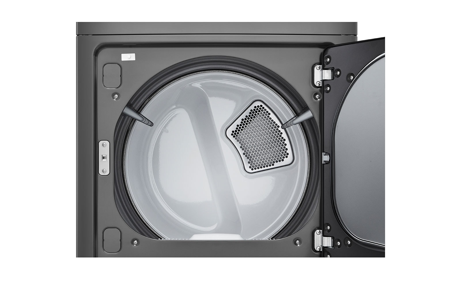 LG Sécheuse électrique à très grande capacité de 7,3 pi³ homologuée ENERGY STAR, avec commandes à l’arrière et séchage par détecteur , DLE6100M