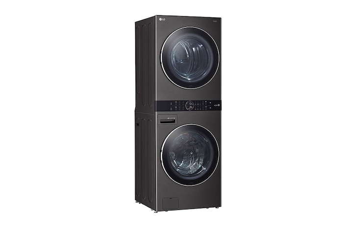 LG Laveuse de 5,2 pi³ et sécheuse électrique de 7,4 pi³ WashTower<sup>MC</sup> à chargement frontal de LG avec Centre Control<sup>MC</sup> à unité simple, WKEX200HBA