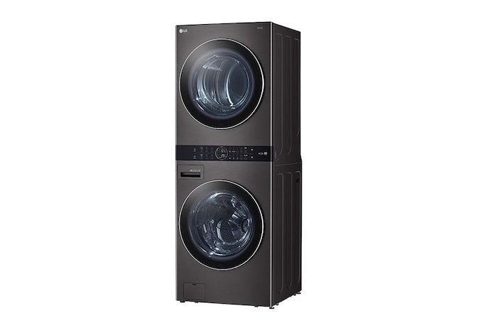 LG Laveuse de 5,2 pi³ et sécheuse électrique de 7,4 pi³ WashTower<sup>MC</sup> à chargement frontal de LG avec Centre Control<sup>MC</sup> à unité simple, WKEX200HBA