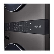 LG Laveuse de 5,2 pi³ et sécheuse électrique de 7,4 pi³ WashTower<sup>MC</sup> à chargement frontal de LG avec Centre Control<sup>MC</sup> à unité simple, WKEX200HBA