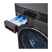 LG Laveuse de 5,2 pi³ et sécheuse électrique de 7,4 pi³ WashTower<sup>MC</sup> à chargement frontal de LG avec Centre Control<sup>MC</sup> à unité simple, WKEX200HBA