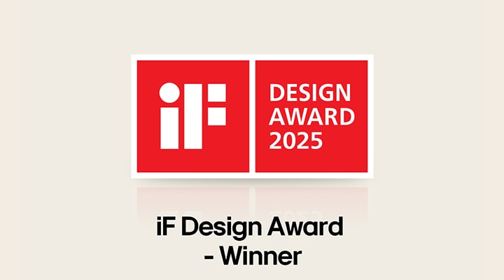 Logo iF Design Award 2025. Lauréat d’un prix de design.