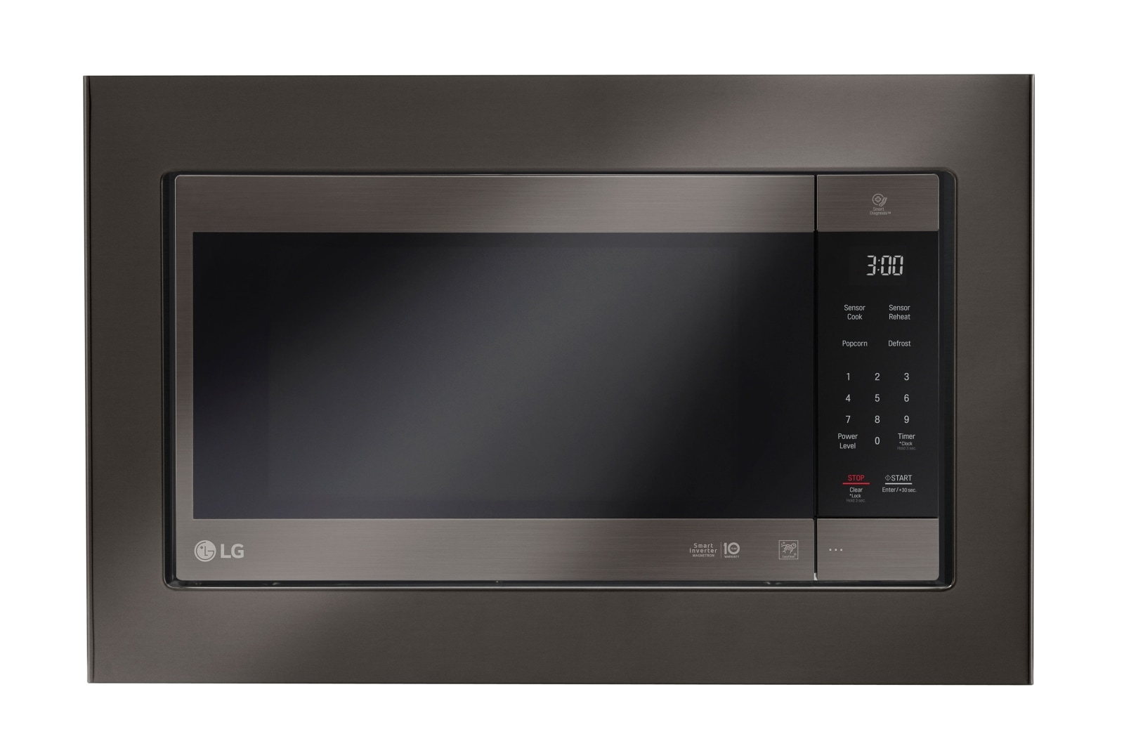 Vue avant de Ensemble de garnitures pour micro-ondes MK2030NBD