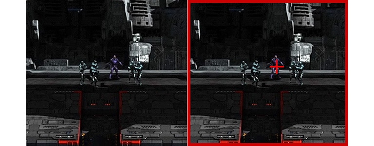 Simulation du réticule