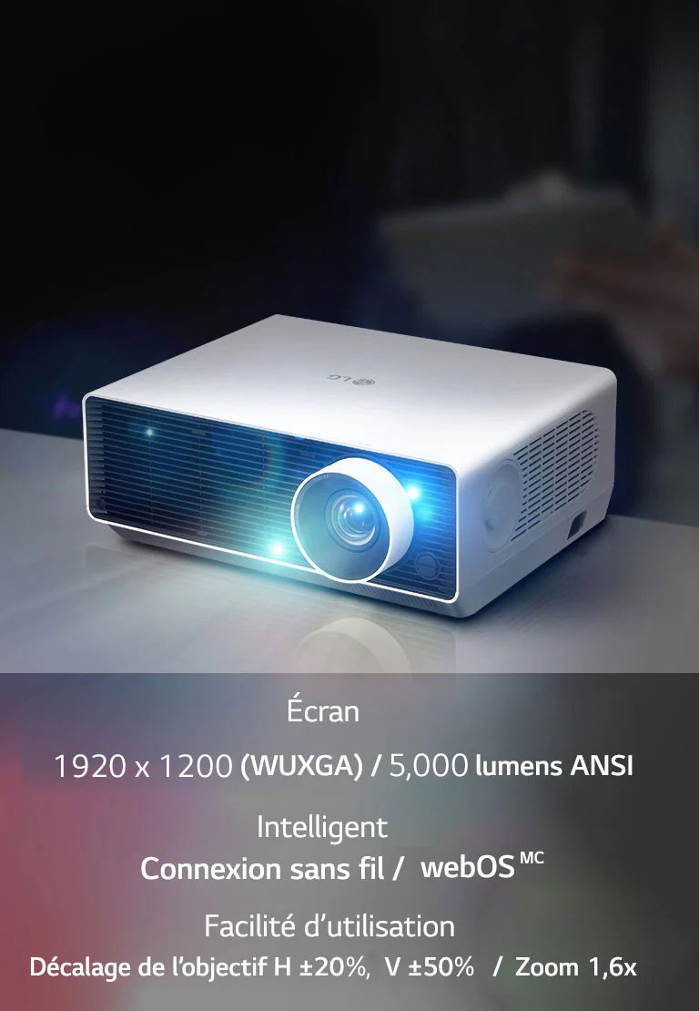 Projecteur laser 4K ProBeam de LG pour les entreprises
