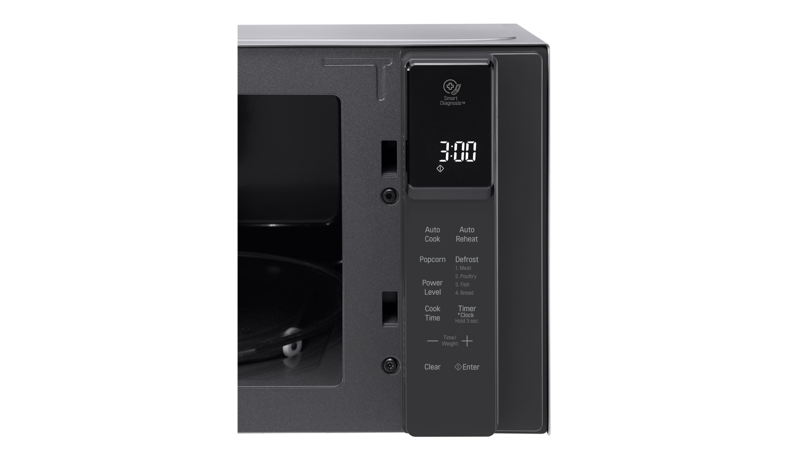 LG Micro-onde de comptoir NeoChef<sup>MC</sup> de 0,9 pi³ avec technologies Smart Inverter et EasyClean<sup>MD</sup>, LMC0975ST