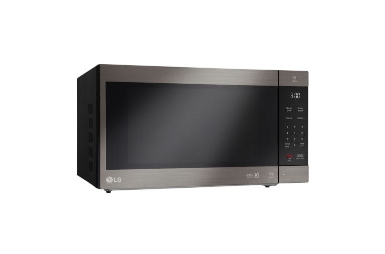 LG Micro-onde de comptoir NeoChef<sup>MC</sup> de LG en acier inoxydable noir de 2,0 pi³ avec technologies Smart Inverter et EasyClean®, LMC2075BD