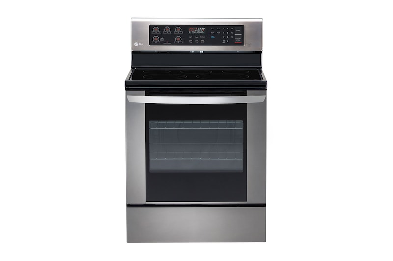 LG Cuisinière au electriques à four simple de 6,3 pi³ avec fonction EasyClean<sup>MD</sup>, LRE3060ST