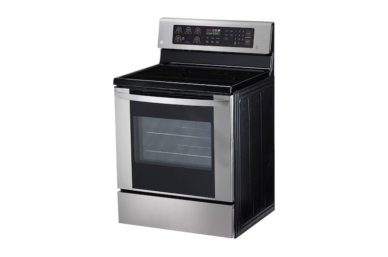 LG Cuisinière au electriques à four simple de 6,3 pi³ avec fonction EasyClean<sup>MD</sup>, LRE3060ST